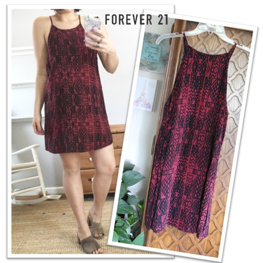 FOREVER 21 Boho Beach Cover-up Cami Dress